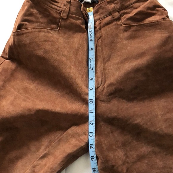 Vintage High-Rise Leather Pants! - Picture 6 of 7